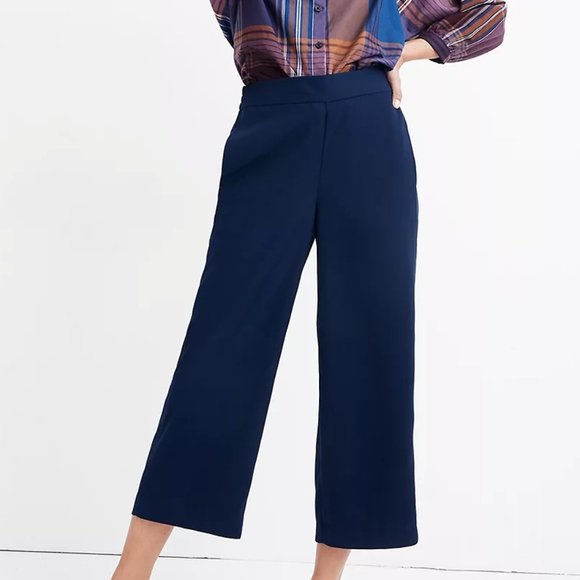 Madewell Pants - NWT Madewell Huston Pull-On Pants in BLACK